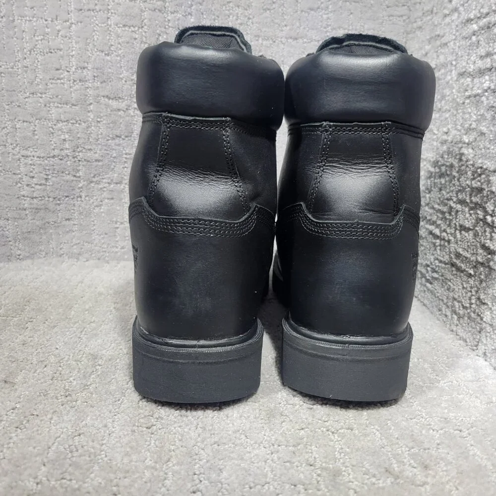 Timberland PRO A5TF3 Mens Size 14W Black Sawhorse Composite Toe Combat Work Boot